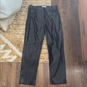 Abercrombie & Fitch Black Dress Pants Straight-Leg